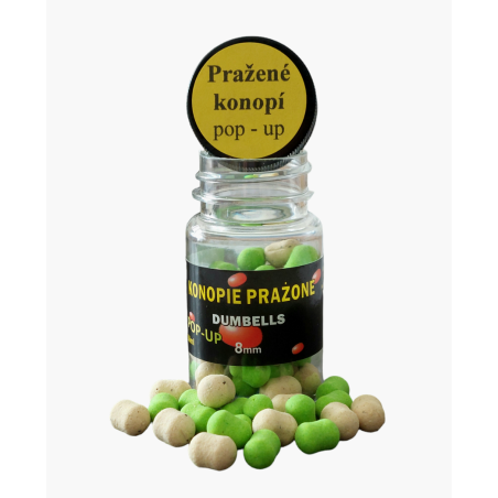 Dumbells POP - UP pražené konopí